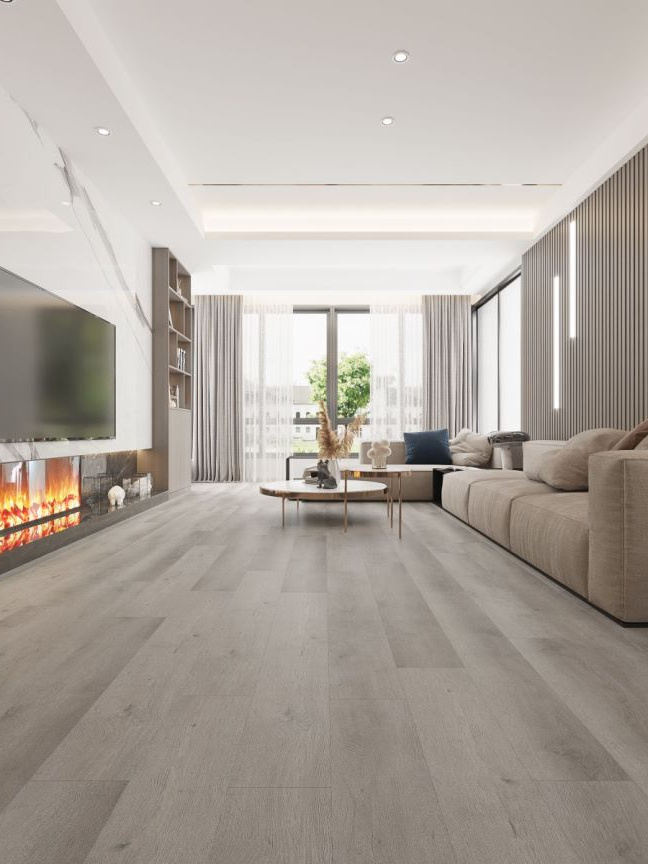 源木OP516石晶地板装修效果图